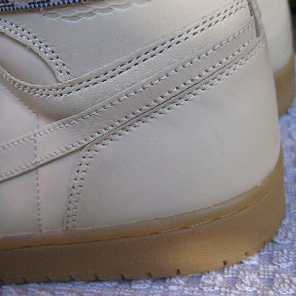 Nike Air Jordan 1 Retro High Strap N7 Sneakers Basketball Shoes Light Cream 14 - Picture 8 of 14